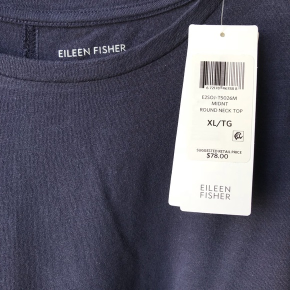 eileen fisher midnight tops